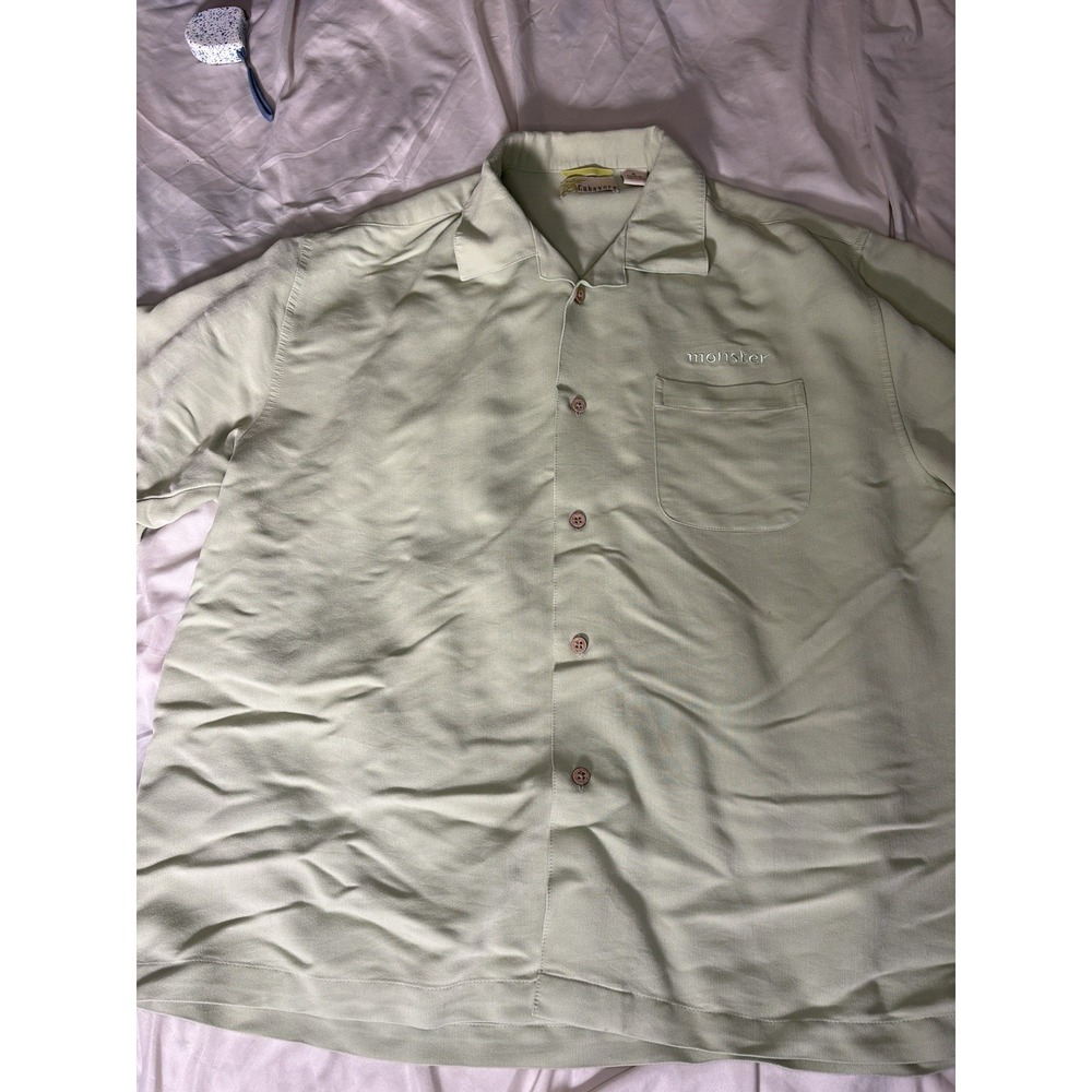 Green Cubavera Shirt XL